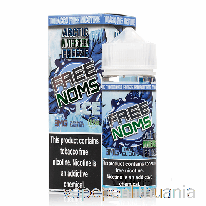 Arctic Wintergreen - Nomenon E-skysčiai - 120ml 0mg Vape Skystis